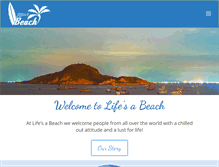 Tablet Screenshot of lifesabeachvietnam.com